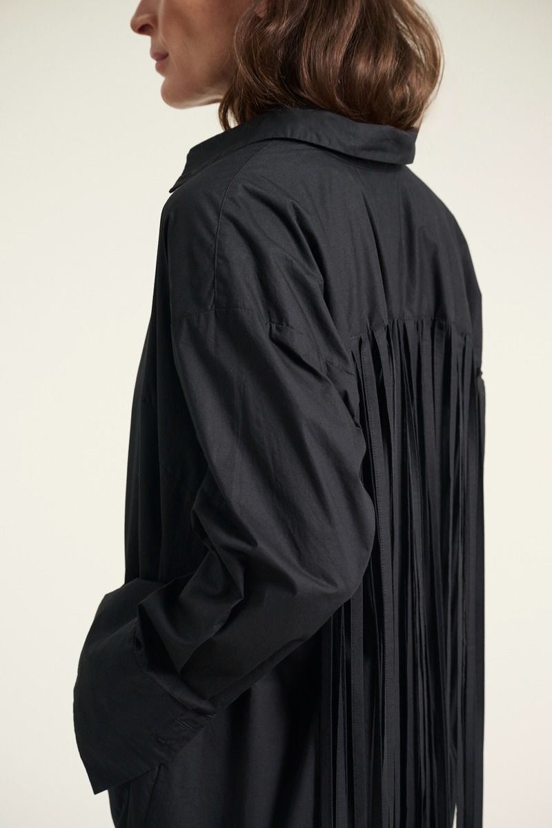 Kami cotton skjortklänning