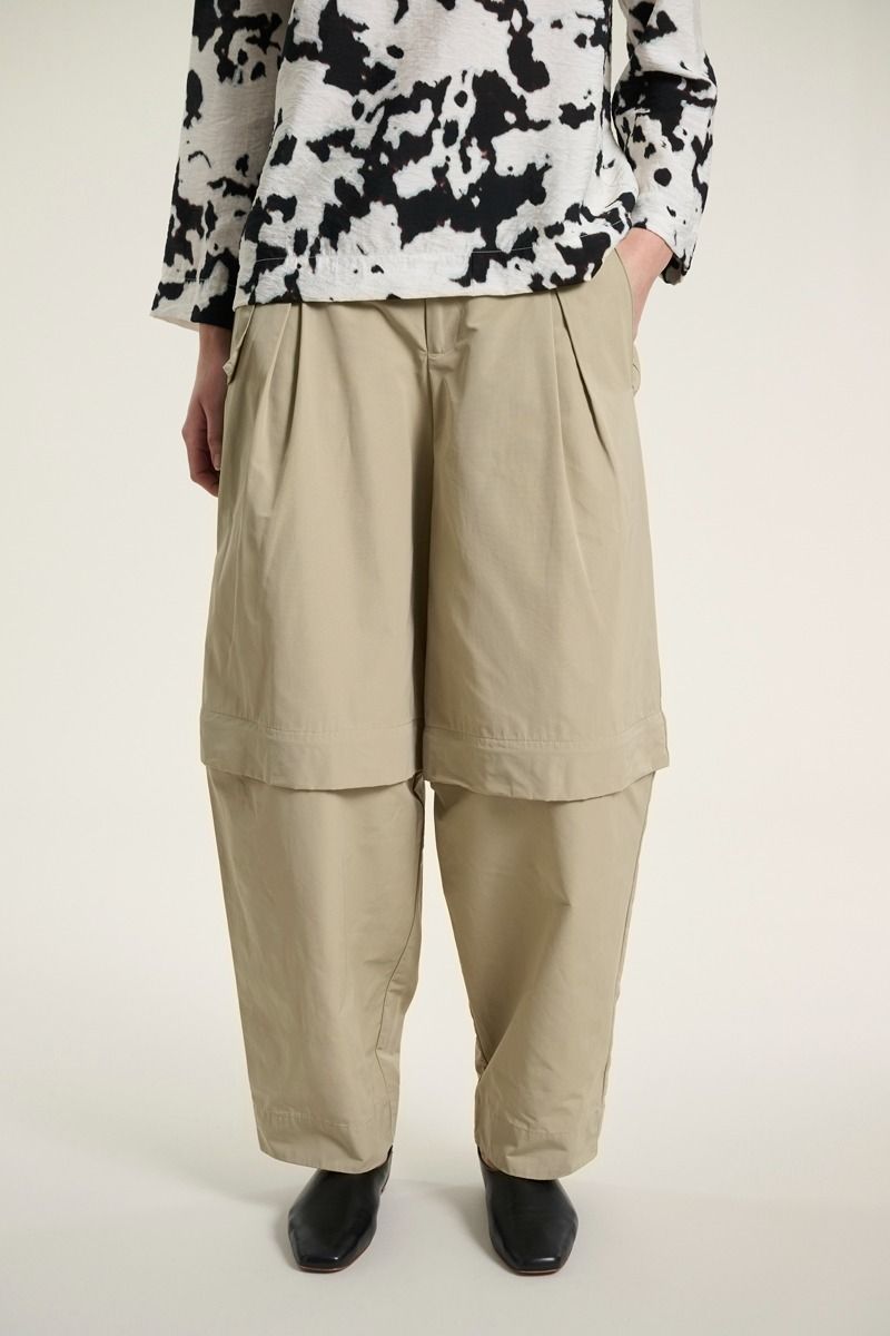Fukkura zip-off pants