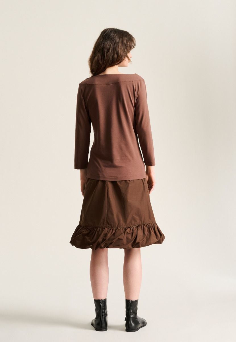 Wakaba bluse med 3/4 ærme