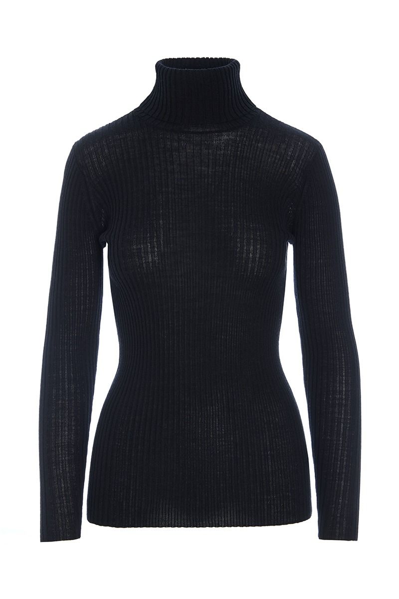 New wool turtleneck pullover