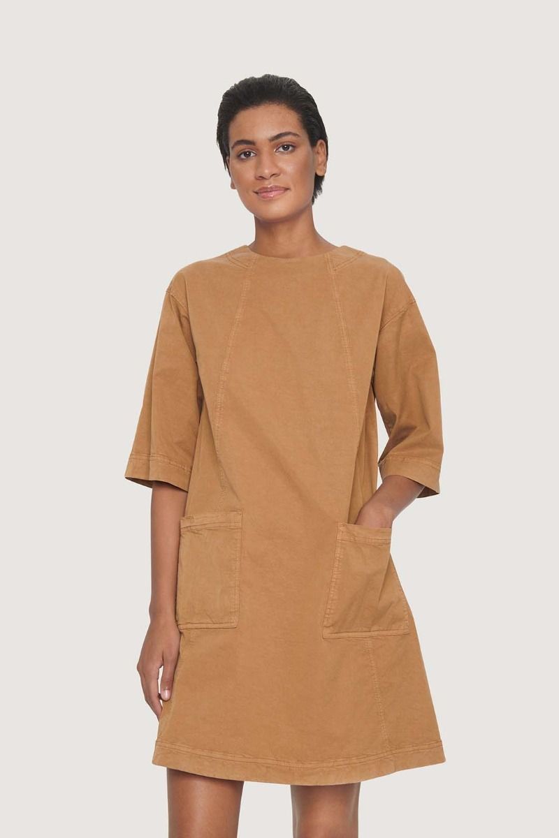 Wabi överdimensionerad klänning