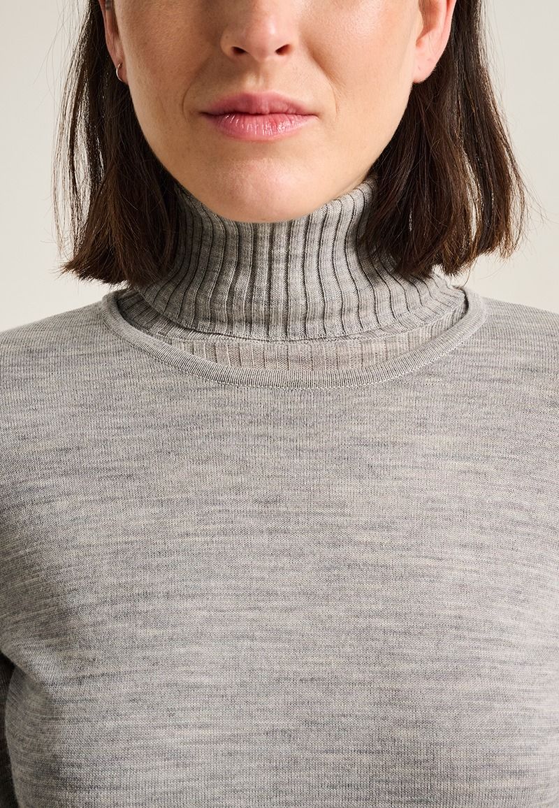 New wool turtleneck pullover