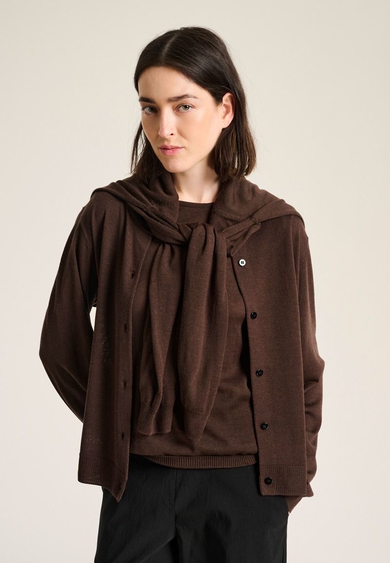 New wool cardigan