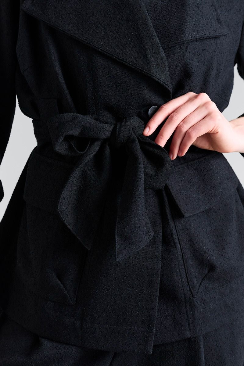 Bouclino Jacka med bälte