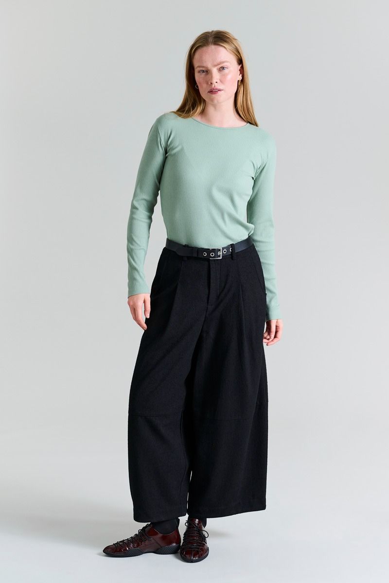 Naibu rib Långärmad topp