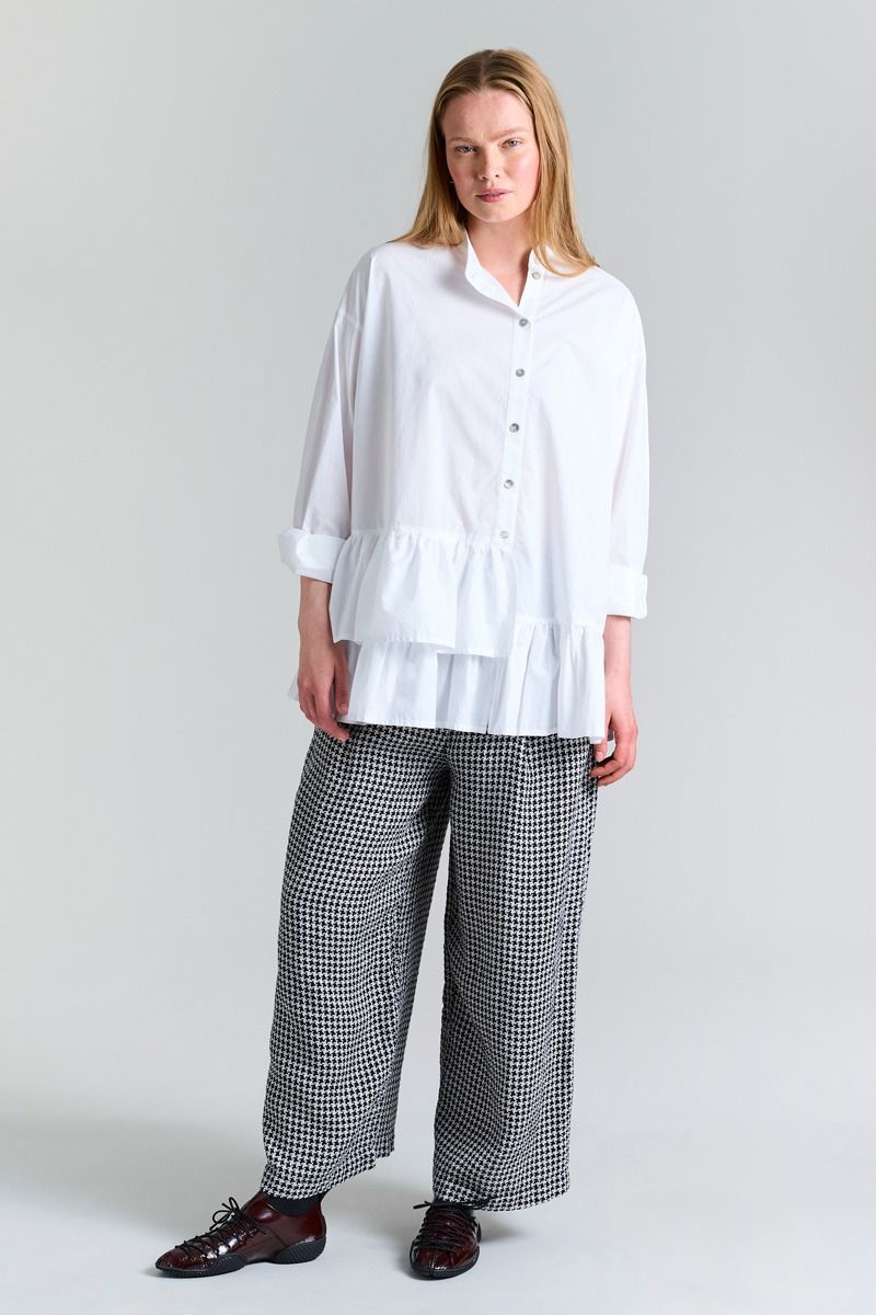 Core cotton Volangskjorta