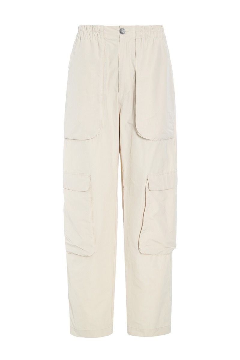 Fukkura poplin fickbyxor