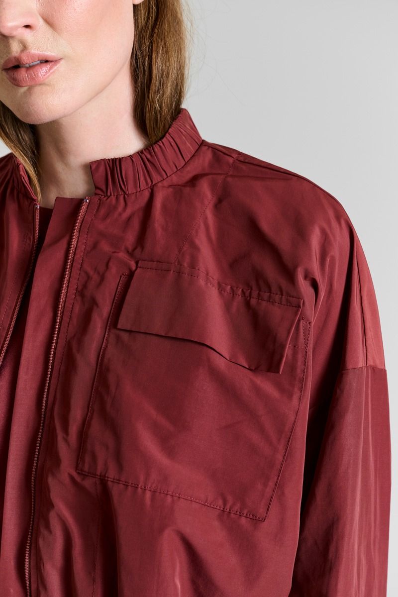 Fukkura poplin bomberjacka