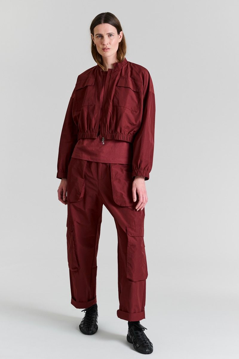 Fukkura poplin bomberjacka