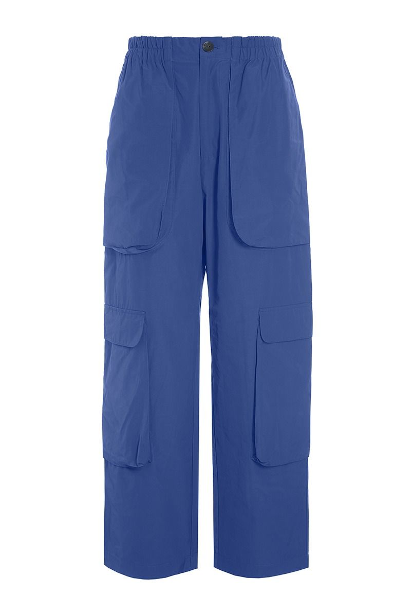 Fukkura poplin fickbyxor