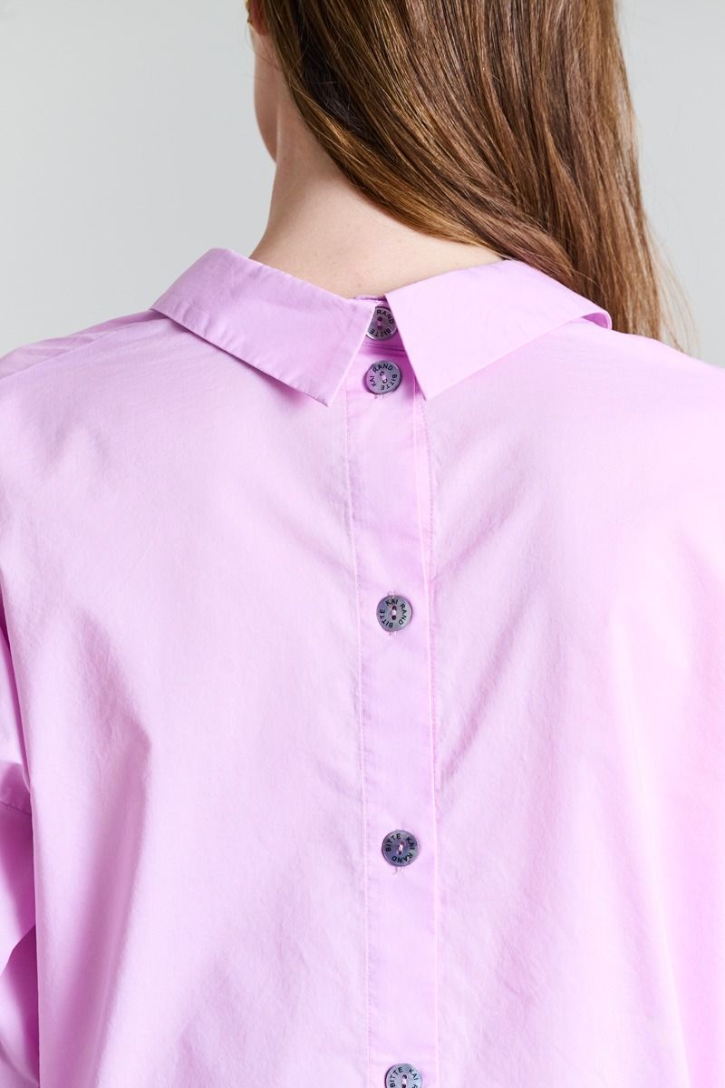 Core cotton Skjorta med knäppning baktill