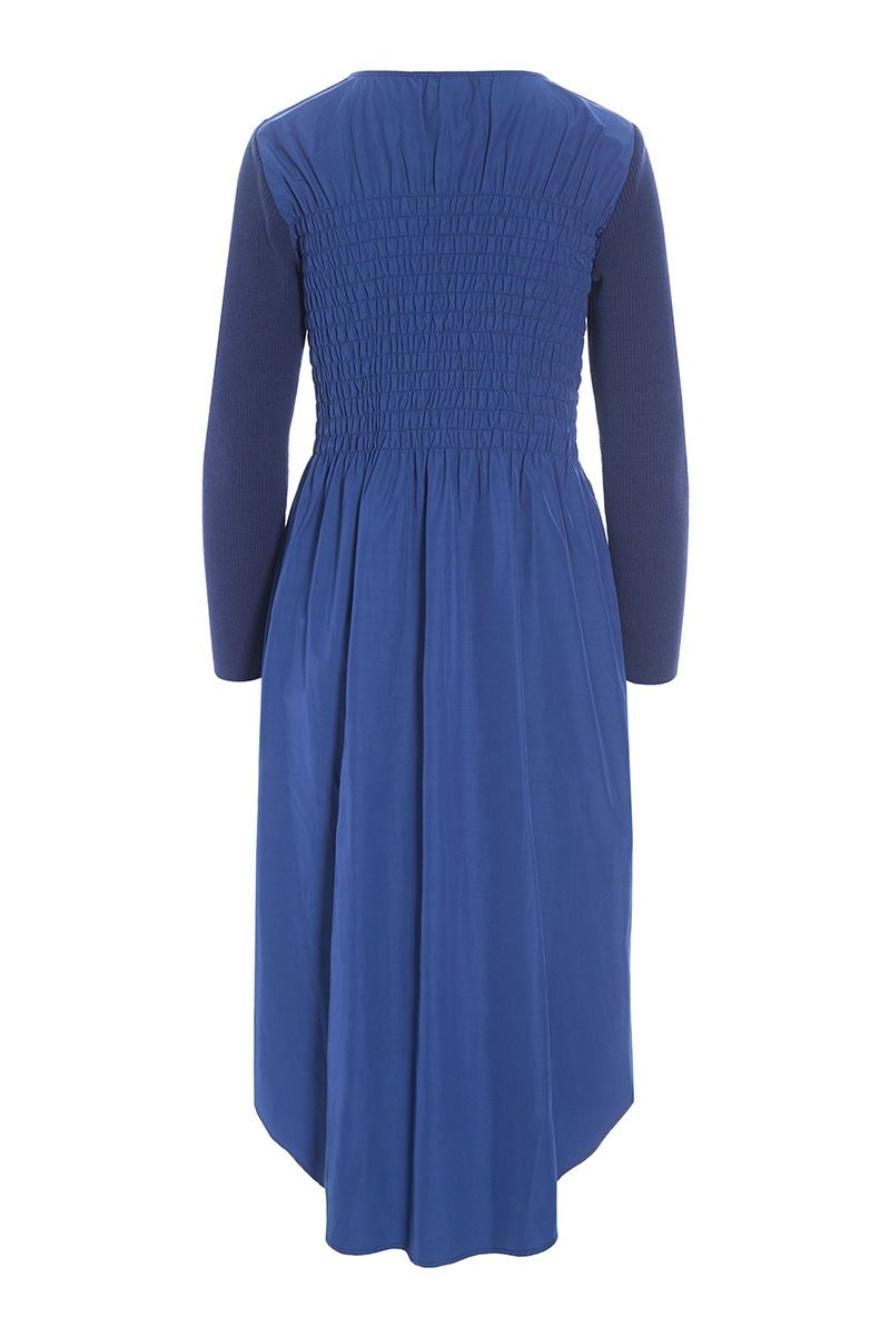 Fukkura poplin smockad klänning