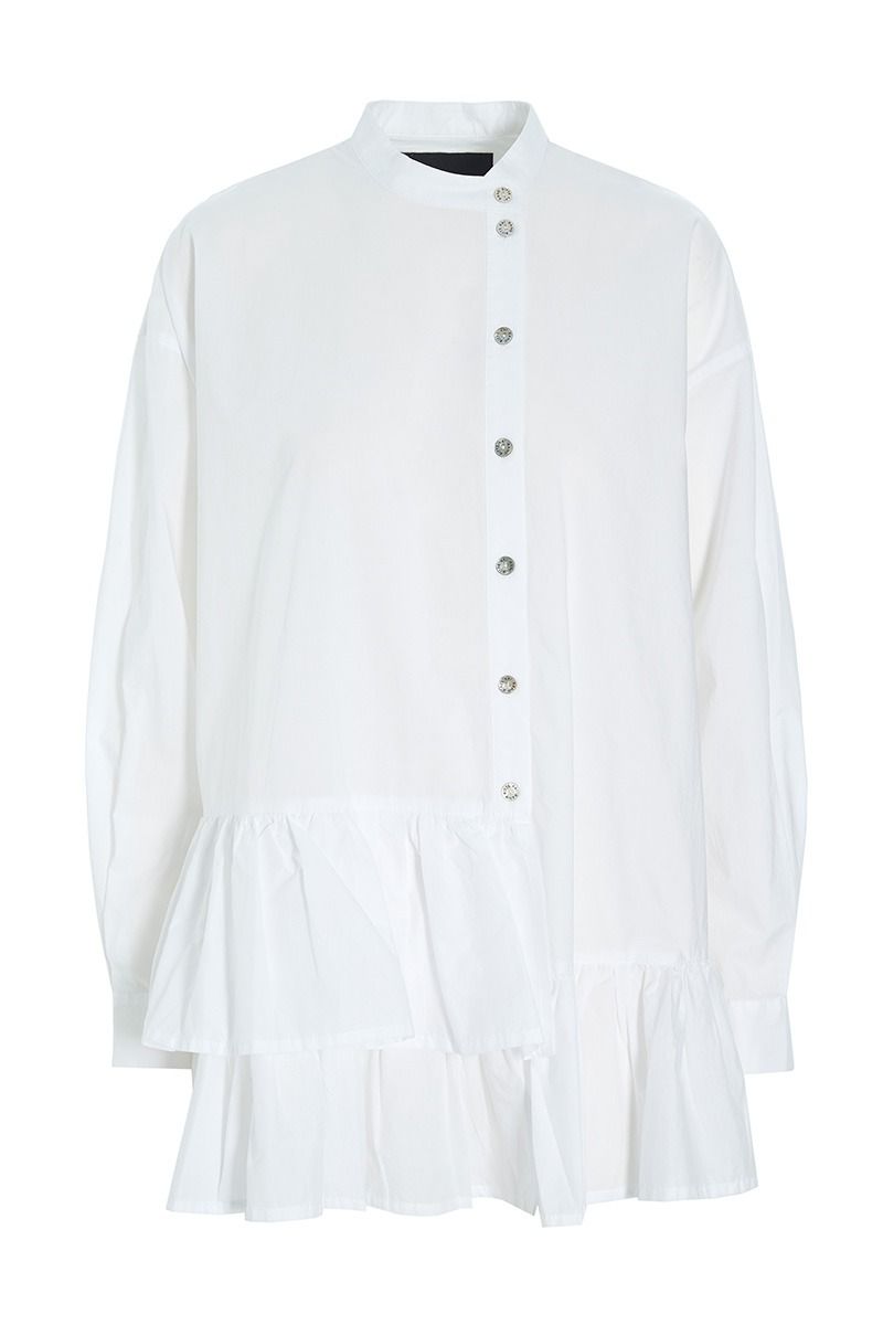 Core cotton Volangskjorta