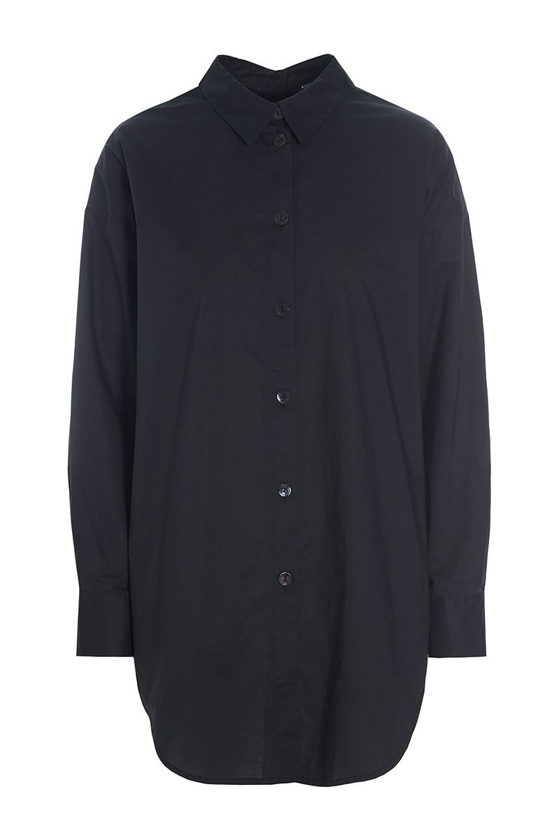 Core cotton Skjorta med knäppning baktill