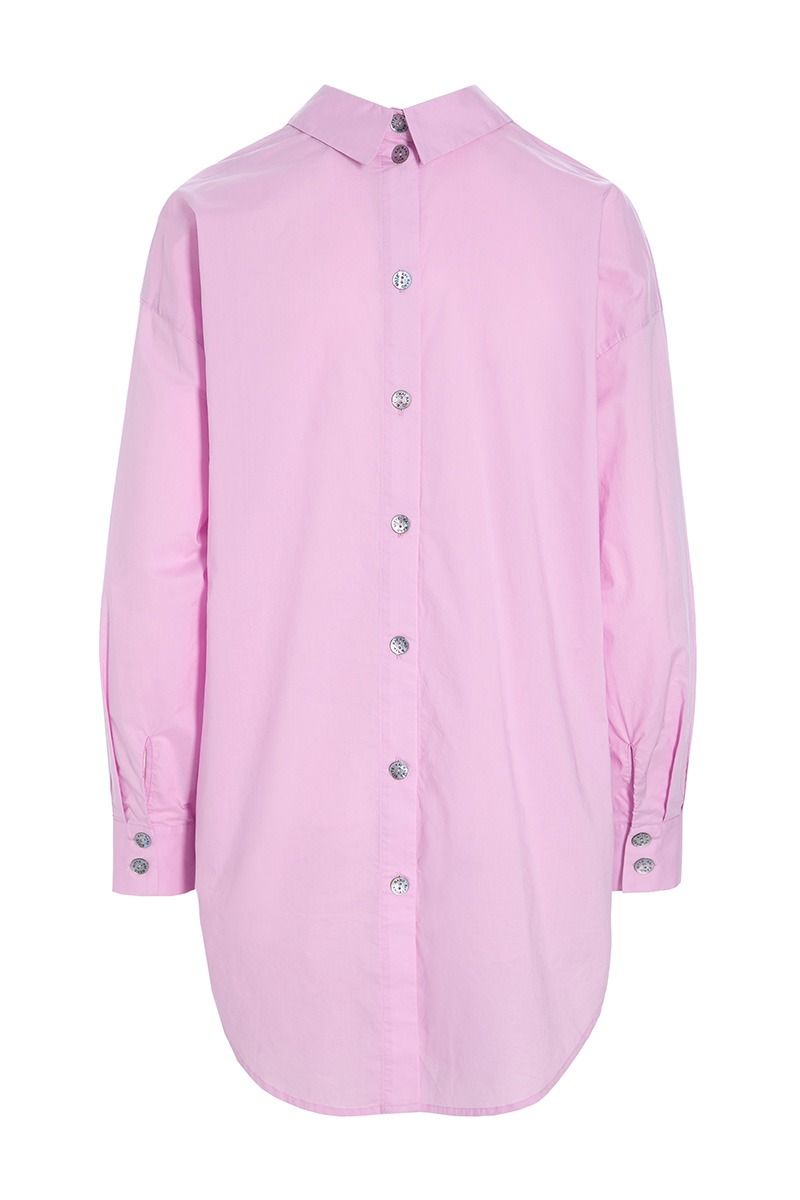 Core cotton Skjorta med knäppning baktill