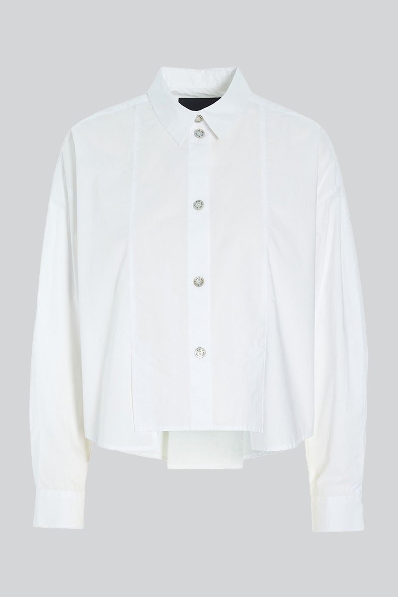 Core cotton Shirt with Pleats