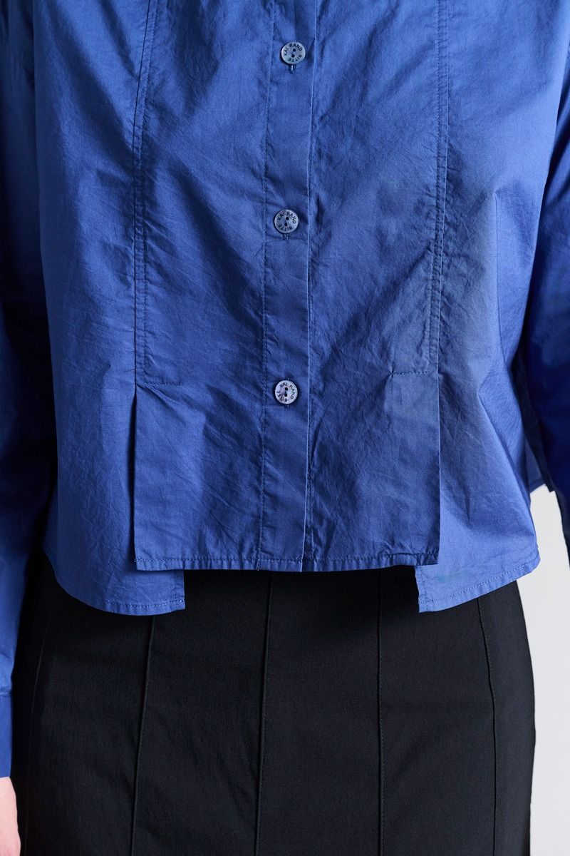 Core cotton Plisserad skjorta