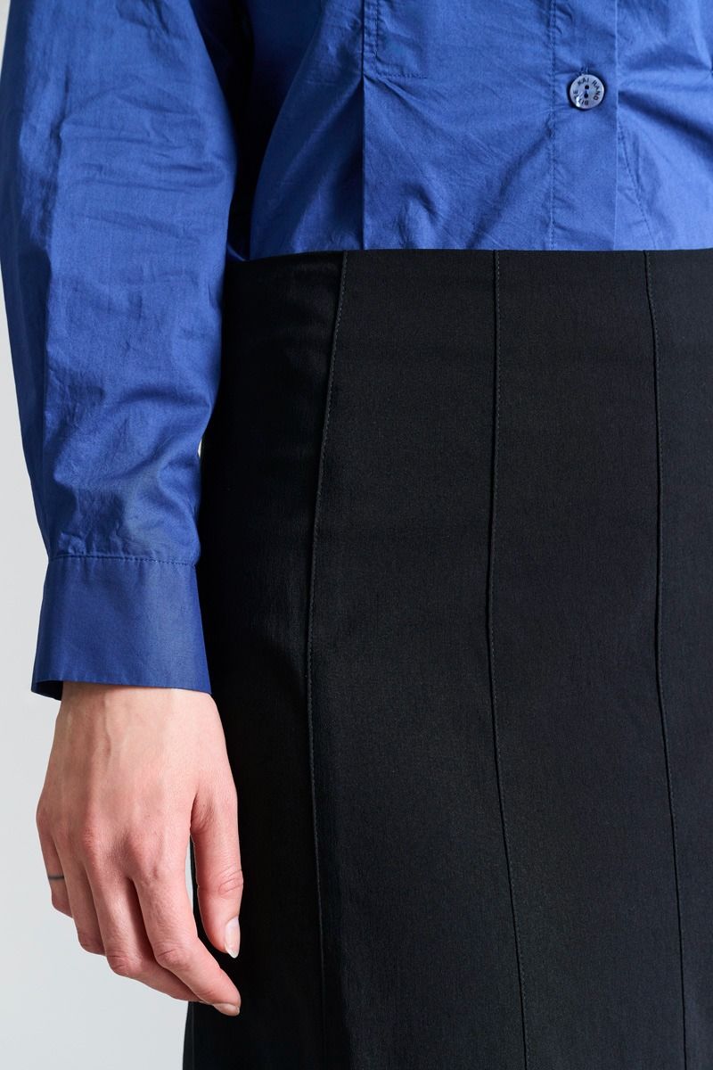 Core cotton Plisserad skjorta