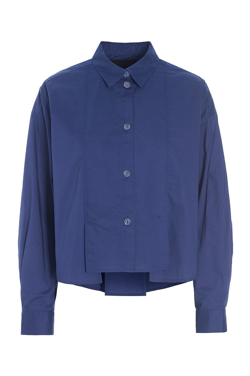 Core cotton Plisserad skjorta