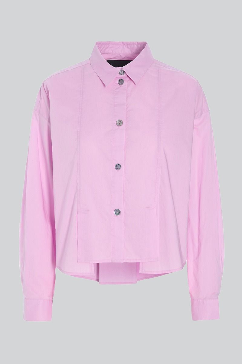 Core cotton Shirt with Pleats