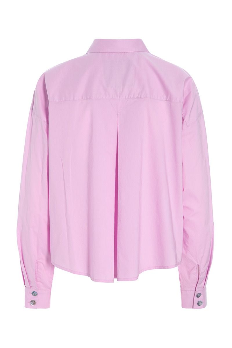 Core cotton Plisserad skjorta