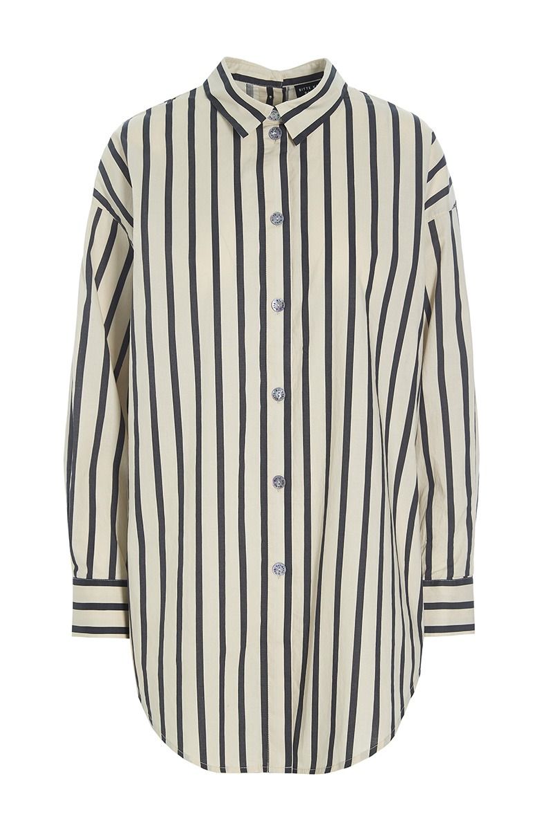 Pirate stripe Shirt with Back Fastening