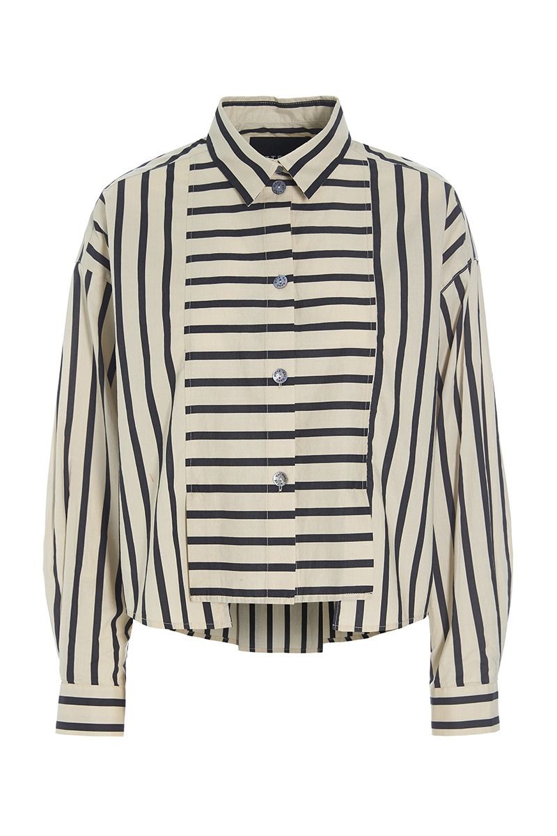 Pirate stripe skjorte med læg