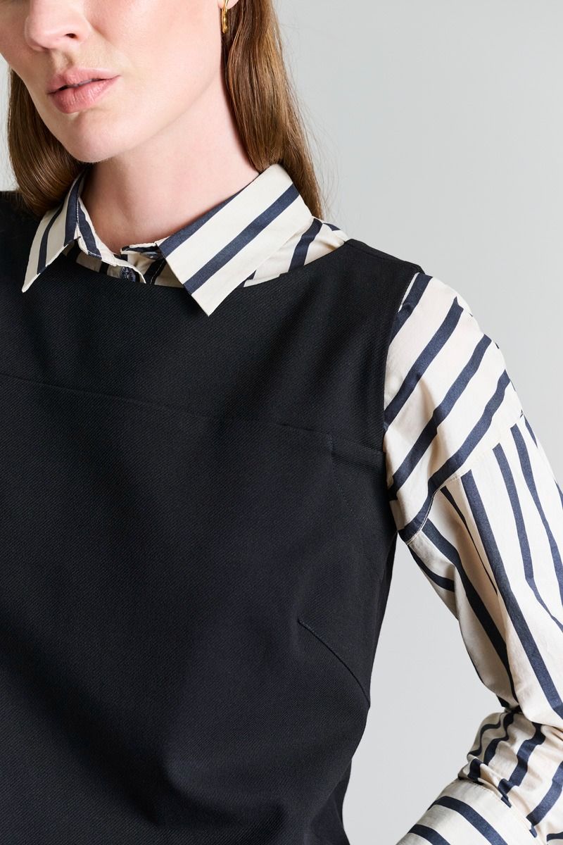 Pirate stripe Storskjorta