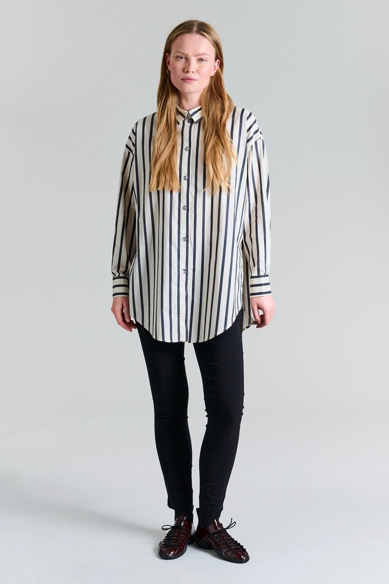 Pirate stripe Shirt with Back Fastening