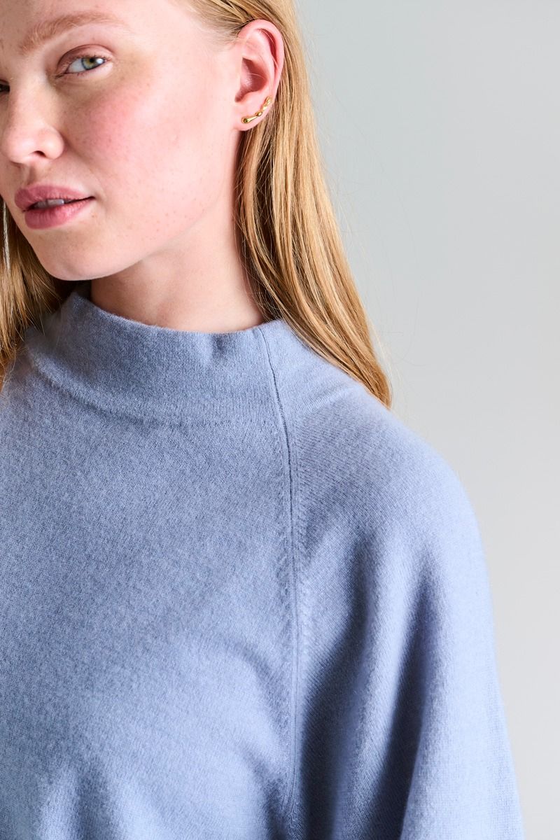 Cloud cashmere Höghalsad polo