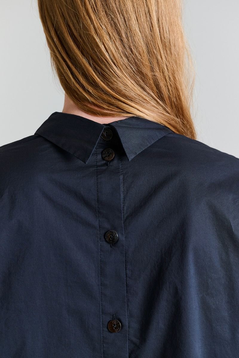 Core cotton Skjorta med knäppning baktill