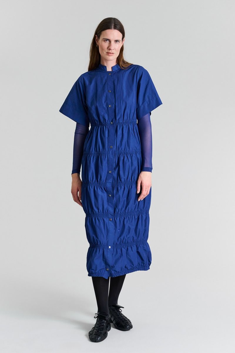 Fukkura poplin Klänning