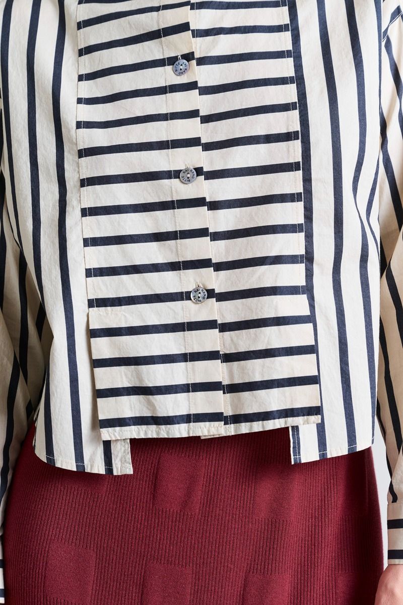 Pirate stripe skjorte med læg