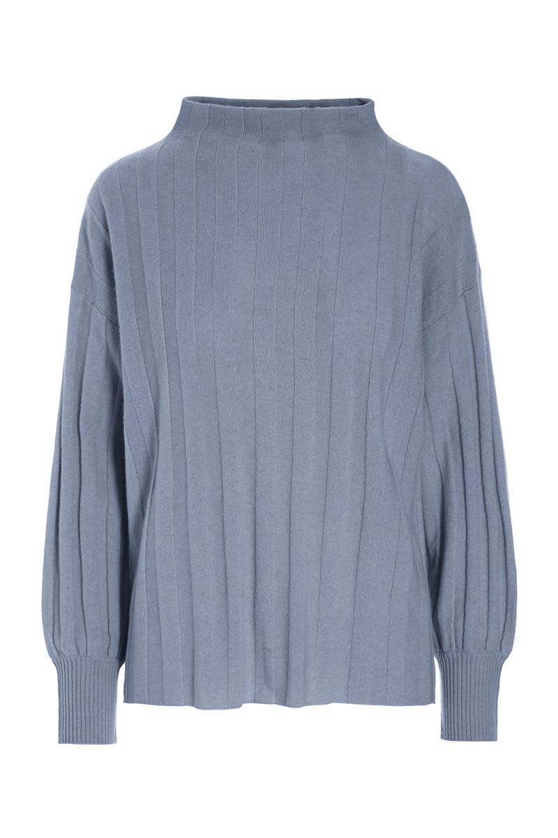 Cloud cashmere Ribbad tröja