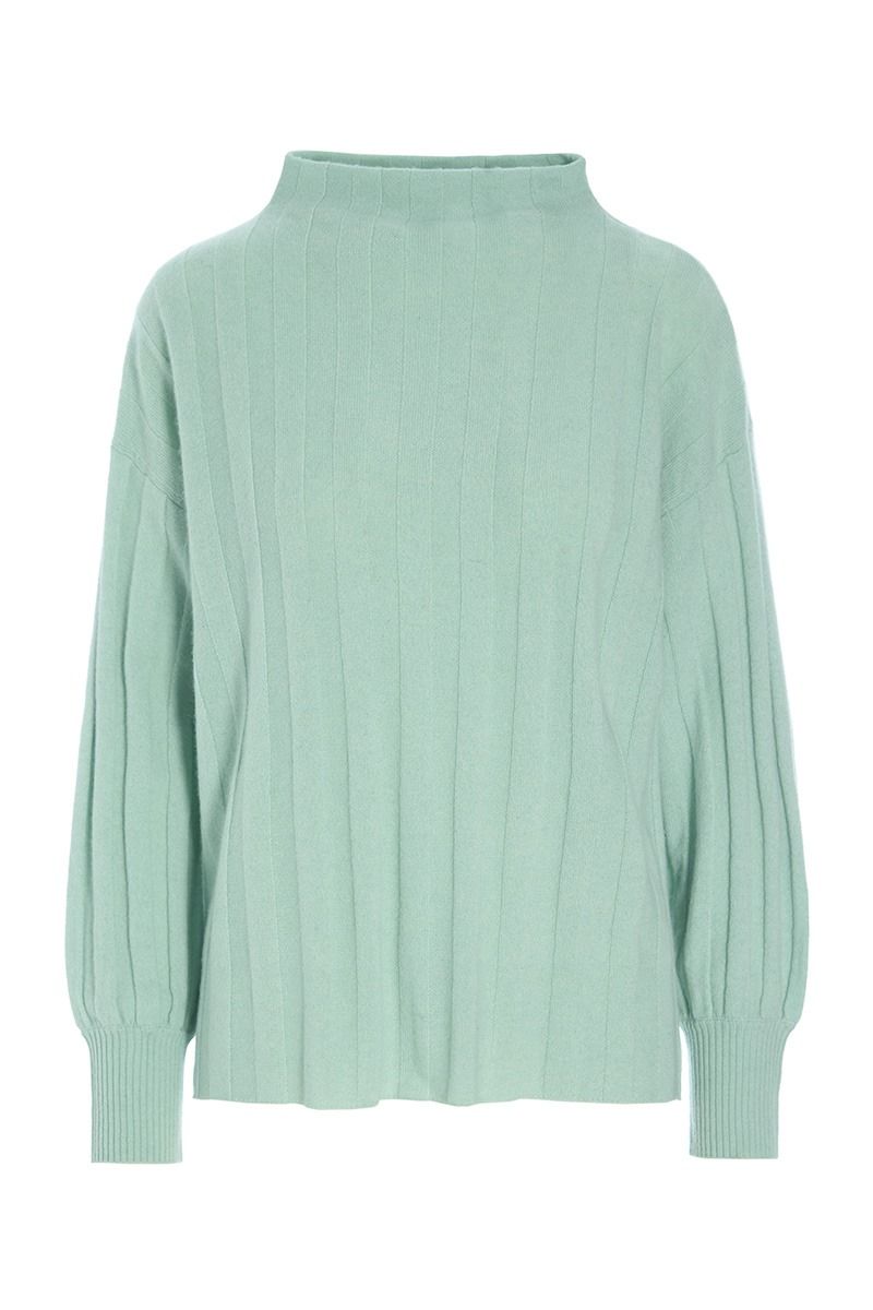 Cloud cashmere Ribbad tröja