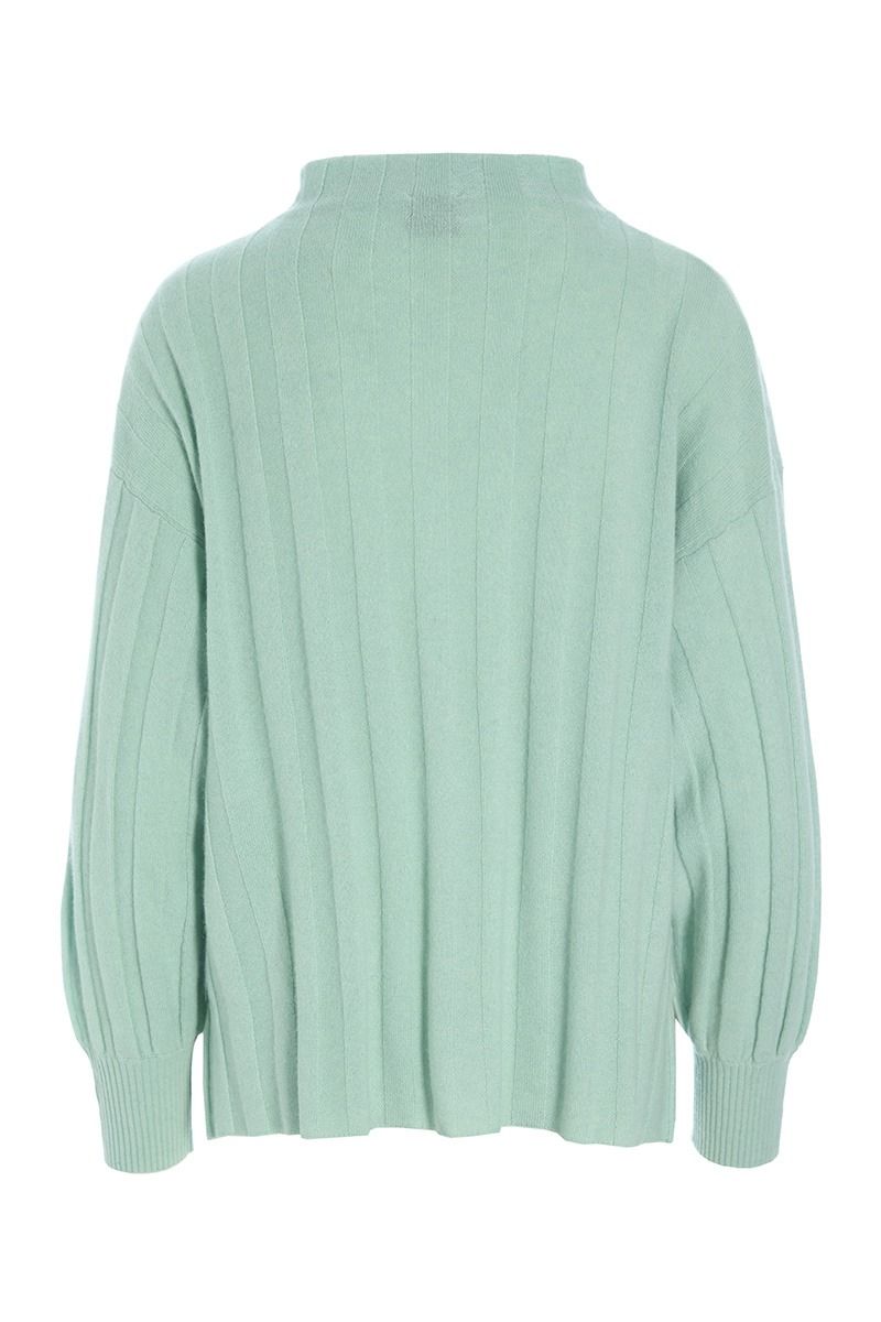 Cloud cashmere Ribbad tröja