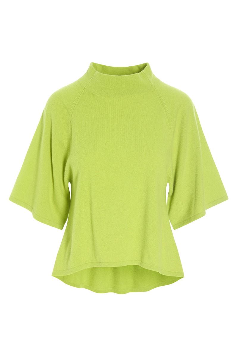 Cloud cashmere Höghalsad polo