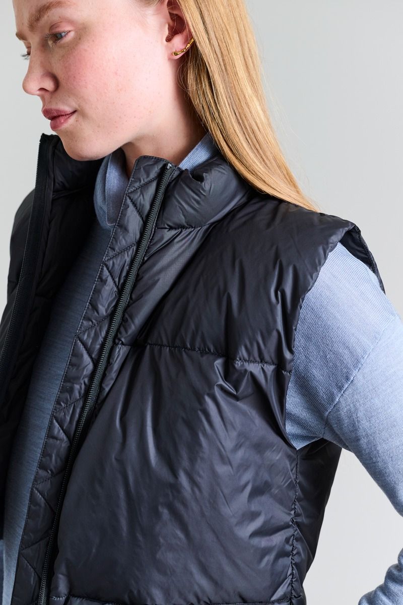 Feather down kort väst