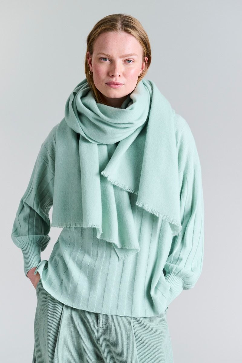 Cloud cashmere Ribbad tröja