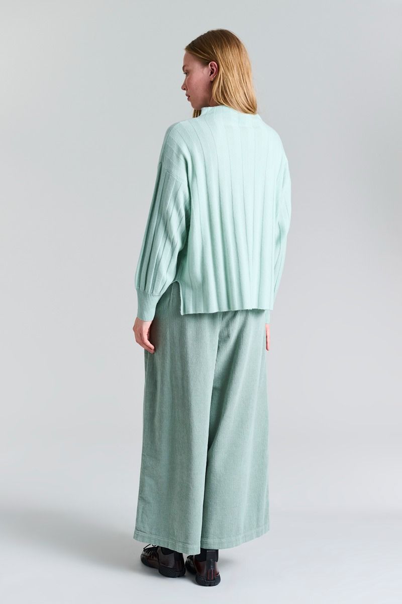 Cloud cashmere Ribbad tröja