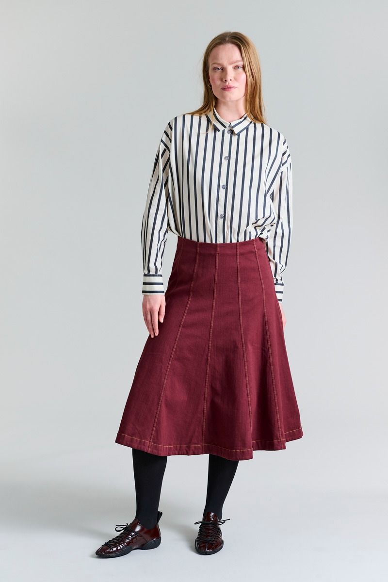 Pirate stripe Shirt with Back Fastening