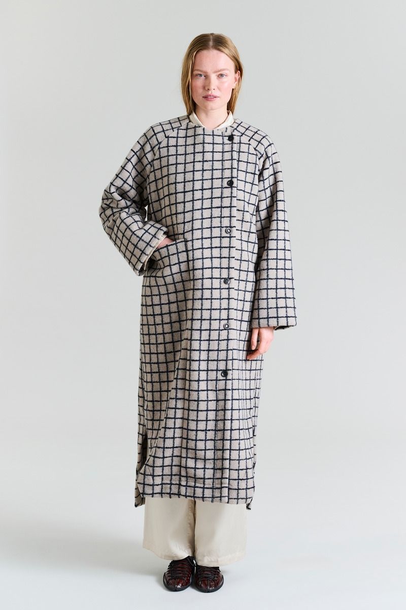 Woollen wire Lång kappa