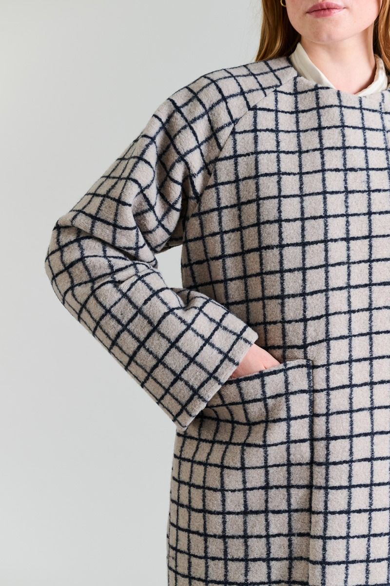 Woollen wire Lång kappa