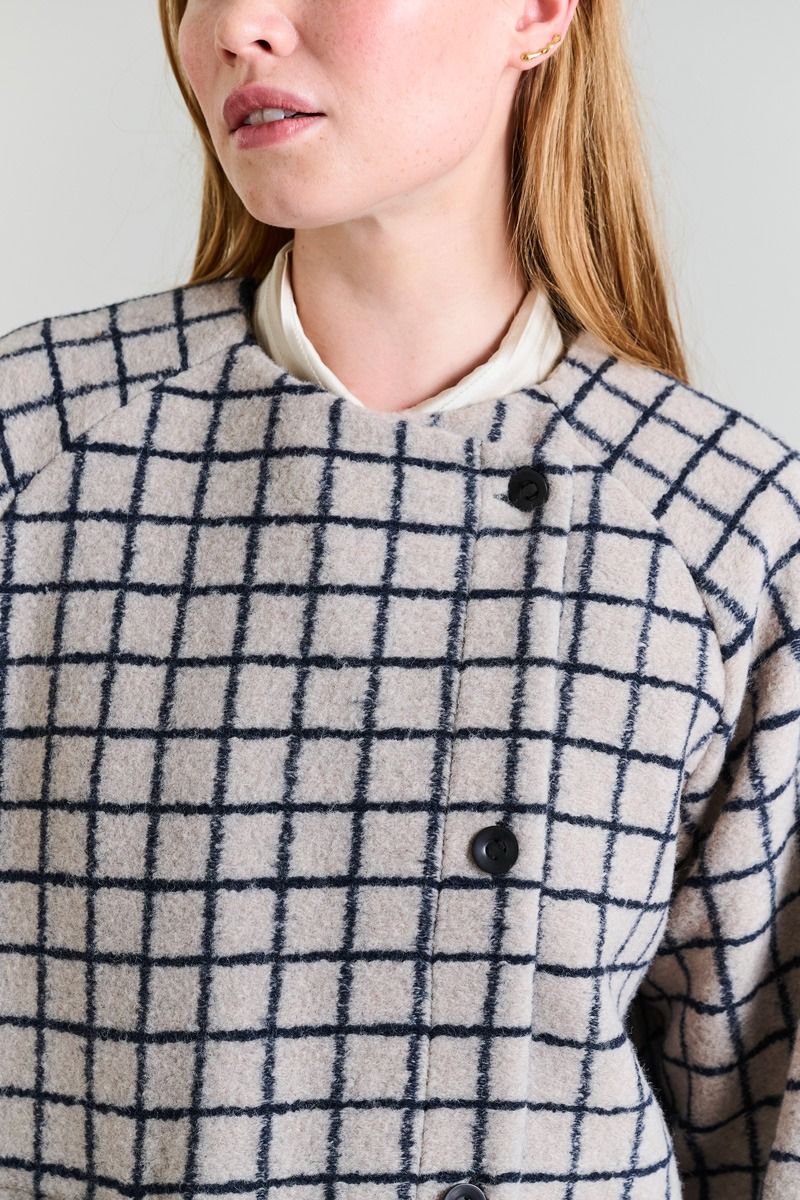 Woollen wire Lång kappa