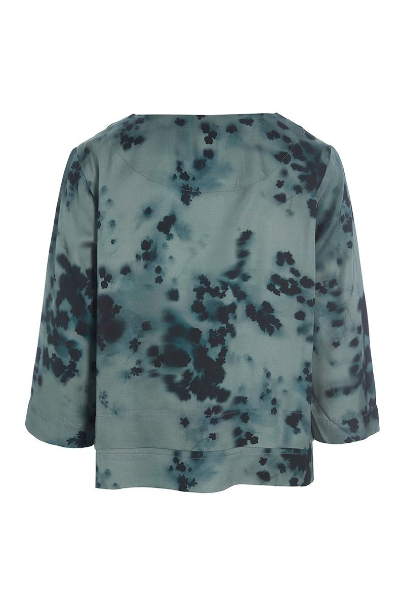 Frozen flowers FSC bluse