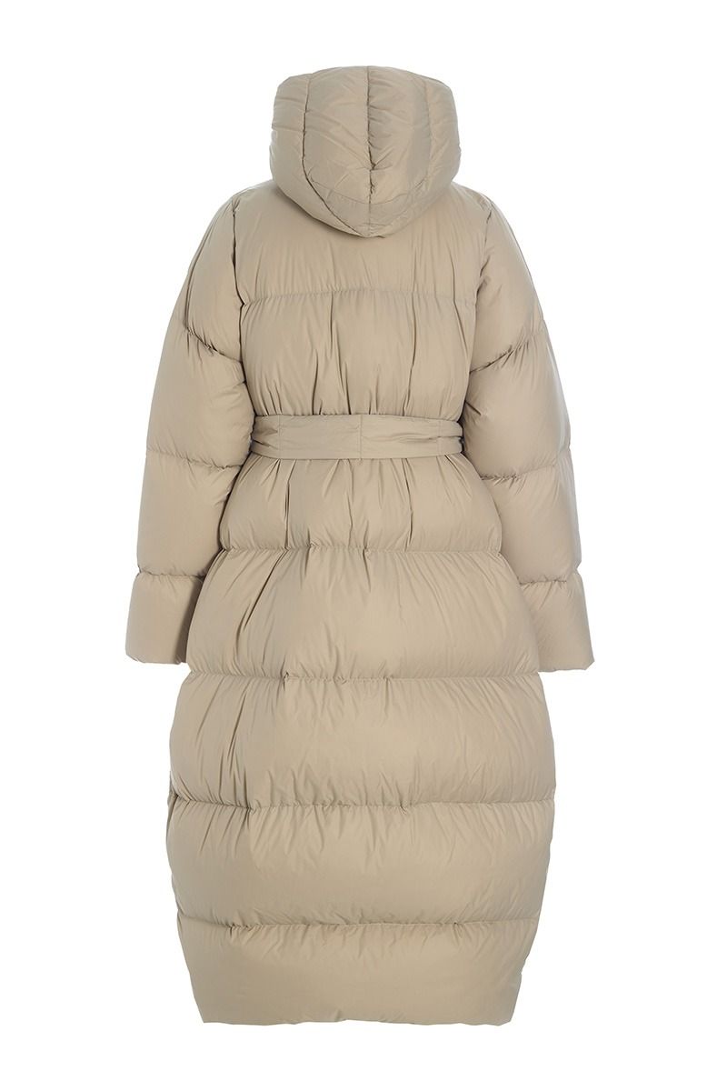 Feather down Kappa med bälte