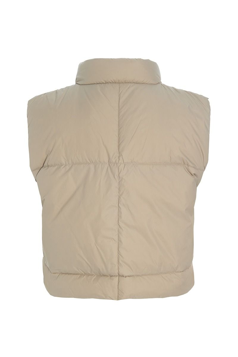 Feather down kort väst