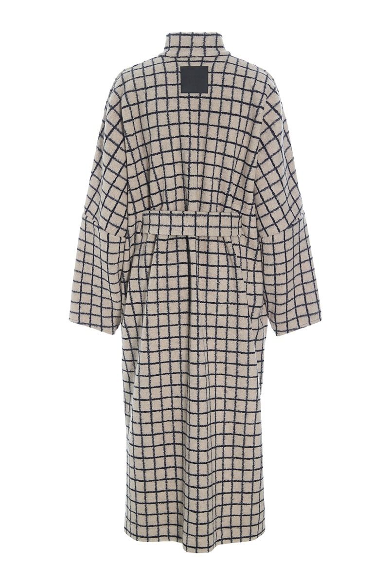 Woollen wire Överdimensionerad kappa