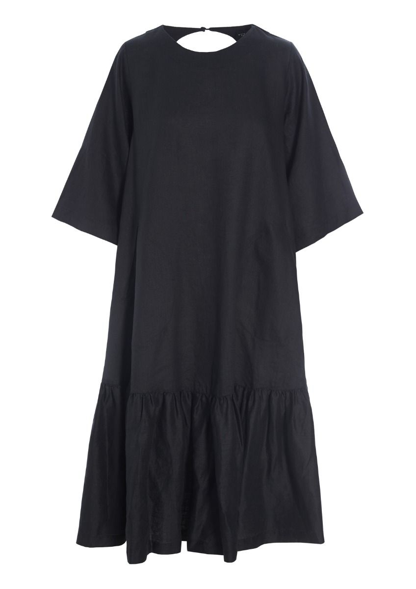 Airy linen klänning