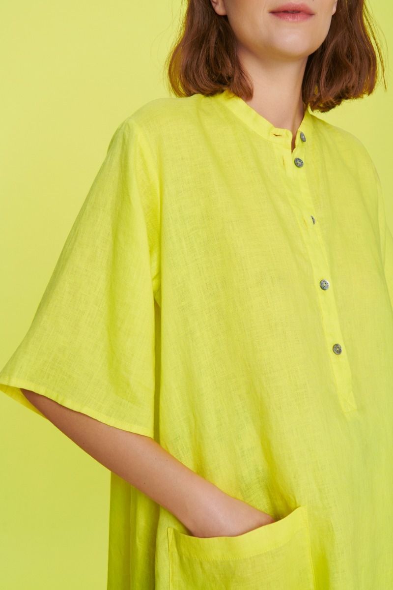 Airy linen blus